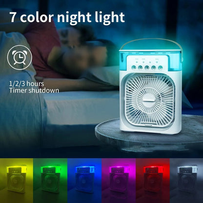4 In 1 Fan Air Cooler with Humidifier & Night Light | Mist Fan