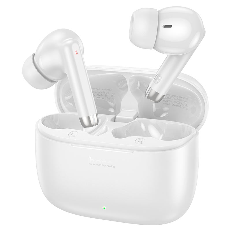 HOCO EQ2 True Wireless ANC Noise Reduction Bluetooth 5.3 Headset Built-InMicrophone Touch Control EarbudsStereo In-ear headphones