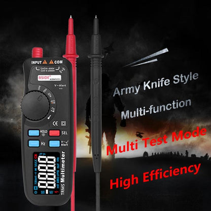 Digital Multimeter Color  Display Auto Range 6000 TRMS Tester with Live Wire Check Temp Hz ohm Diode Meter ADM92CL