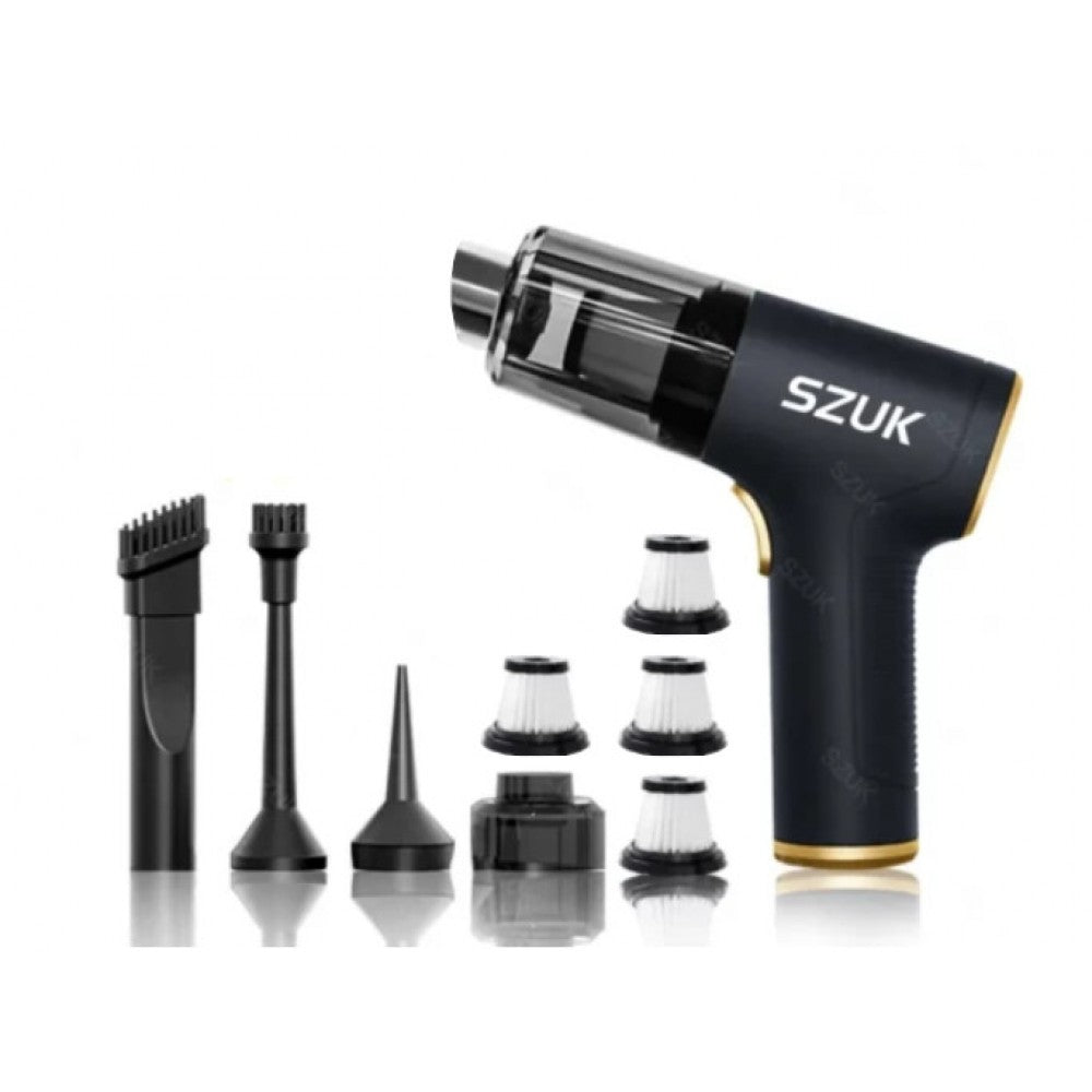 Car vacuum cleaner 2in1 blower Strong Suction Portable Handheld Cleaner Mini Wireless Vacuum Cleaner SZUK SZ-C006PRO